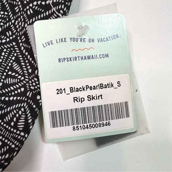 NWT Rip Skirt Black Pearl Batik Size Small - Picture 8 of 14